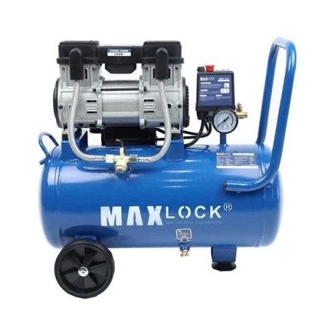 Máy Nén Khí Không Dầu 1100W 26L Maxlock MKD1100