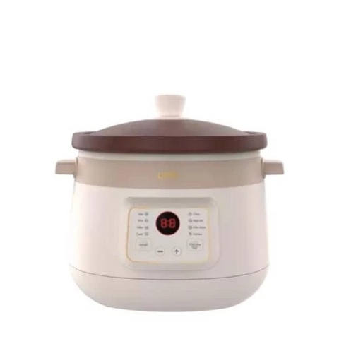 Nồi kho hầm đa năng UNIE USC308 dung tích 3L, lòng nồi gốm tử sa, 8 chức năng kho hầm