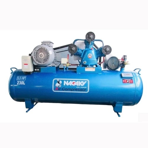 Máy Nén Khí Dây Đai 5.5HP 230L Nagaky NA-55200 380V