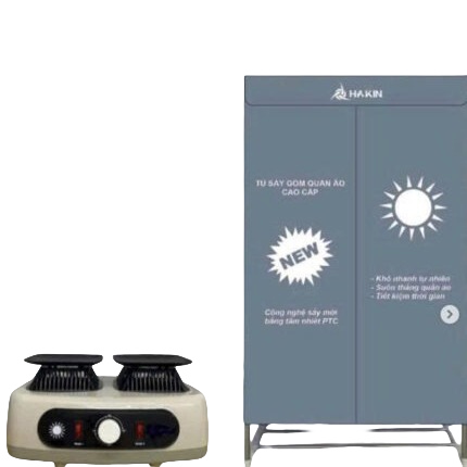 Tủ sấy quần áo Hakin 2000W HK333