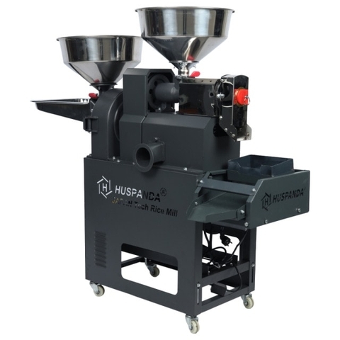 Khung, cối xát nghiền gạo Huspanda HGI750S (Pulley đảo chiều - Không motor - Không Sàng lọc sạn rung )