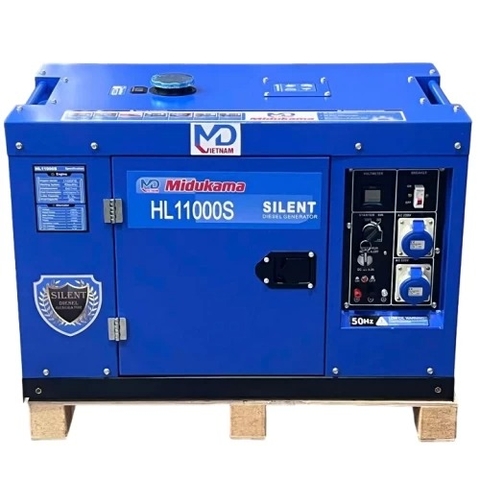 Máy Phát Điện Chạy Dầu 8Kw Midukama HL11000S