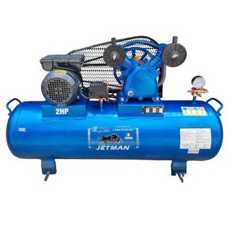 Máy Nén Khí Dây Đai Jetman 100L 2Hp PK-10100