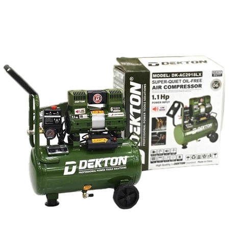 Máy nén khí không dầu Dekton DK-AC2918LX 1.1Hp 18L