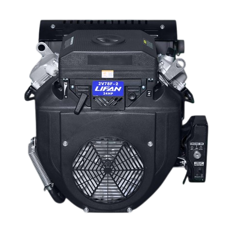 Động Cơ Xăng Lifan 2V78F-3 24HP – Có đề nổ, lắp máy xoa đôi, máy cắt bê tông