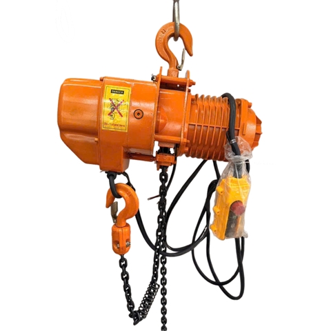 Pa lăng xích điện KOIO cố định 3Tx6m 380V