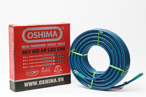 Ống nhựa PVC Oshima No.3 8.5mm x 50m Xanh