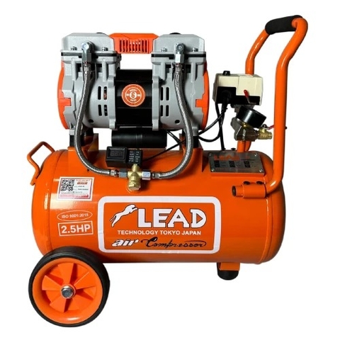 Máy Nén Khí Không Dầu Lên Hơi Nhanh 2.5HP 30L Lead LE 25-30