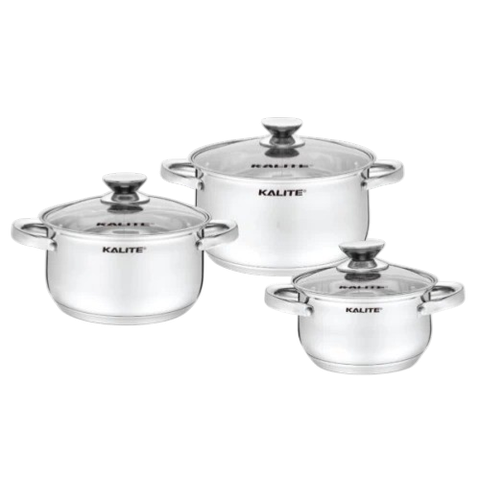 Bộ 3 Nồi Kalite KL351 Inox 304