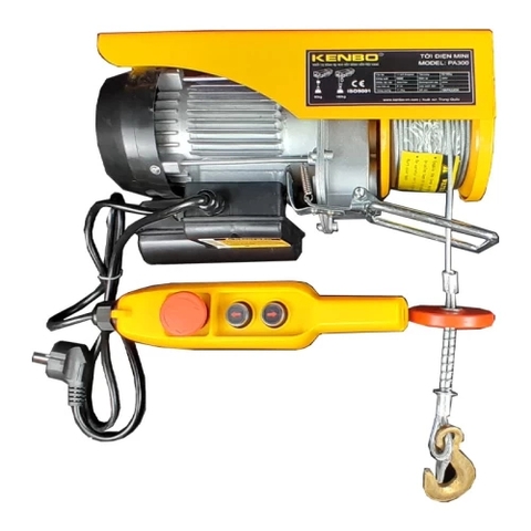 Tời điện KENBO PA800 30m 320-640kg 220V