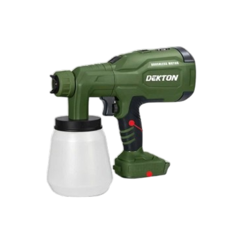 MÁY PHUN SƠN KHÔNG CHỔI THAN 21V DEKTON - PHIÊN BẢN NÂNG CẤP M21-SPS1000XBL (Màu Olive)