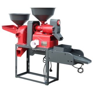Khung, cối xát nghiền gạo Kamastsu KMF-4S (Không Motor - Không sàng lọc sạn) (Pulley đảo chiều)