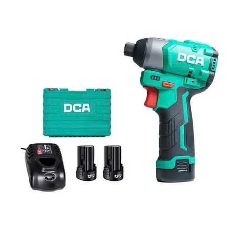 Máy Vặn Vít Dùng Pin DCA ADPL04-8 (TYPE EK) - Thân Máy, Pin 12V 2Ahx2, Sạc, Hộp Nhựa