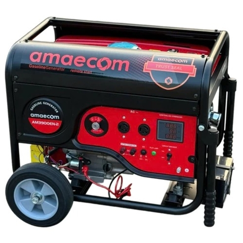 Máy Phát Điện Chạy Xăng 3Kw Amaecom AM3900EN-2 Đề Điện