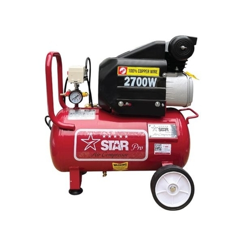 Máy nén khí đầu liền 2 tụ STAR ST35PRO (2700W-35L)