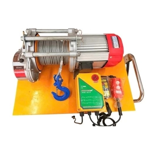 Tời nâng vỏ nhôm CD-K1 + có ĐKTX 20m/phút (220V) 750-1500kg-30m