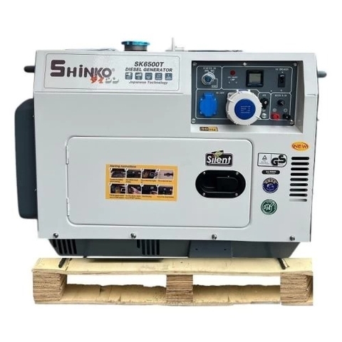 Máy Phát Điện Chạy Dầu 5Kw Shinko SK6500T