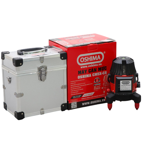 cân mực OSHIMA CM5X-CS Đỏ-đen