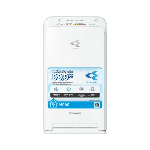Máy lọc không khí Daikin MC40UVM6-7 - 23W, 31m²