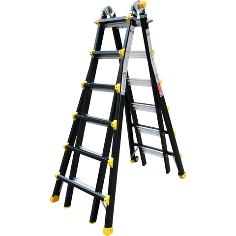 Thang nhôm gấp (rút lồng) đa năng Nikawa NKB-46 New