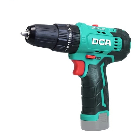 Máy Khoan Vặn Vít Dùng Pin DCA ADJZ23-10 (TYPE EK) BLDC - Thân Máy, 2 Pin 12V 2ah, Sạc, Hộp Nhựa