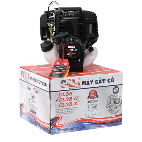Cắt cỏ Cali CL35-D 1000W Đen 4 thì (rời, chết)