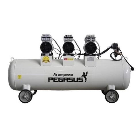 Máy Nén Khí Không Dầu Giảm Âm Pegasus 4.5Hp 180L TM-OF1100x3-180L