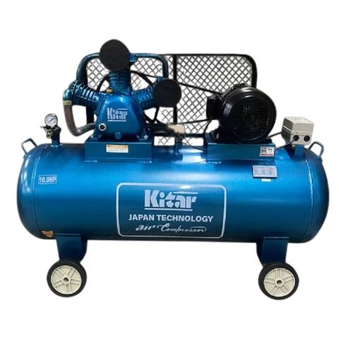 Máy Nén Khí Dây Đai Hai Cấp 10HP 340L Kitar KT100-340/S2 Áp 12.5