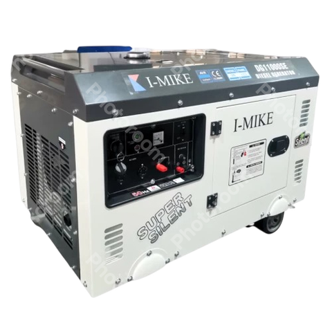 Máy Phát Điện Chạy Dầu I-Mike 10Kva DG11000SE Siêu Chống Ồn