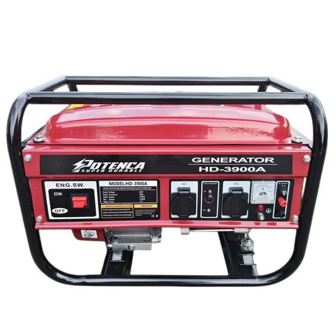 Máy Phát Điện Chạy Xăng 3Kw Potenca HD-3900A