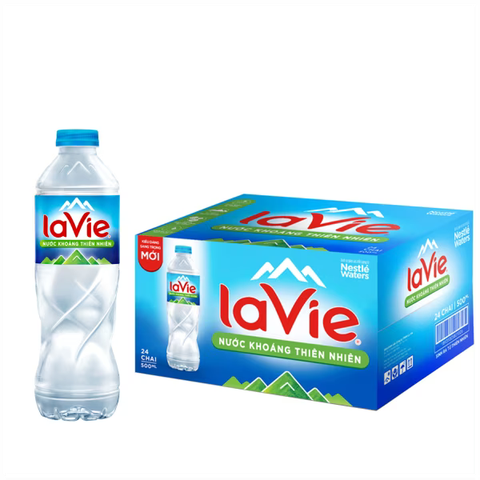Nước khoáng Lavie 500 ml
