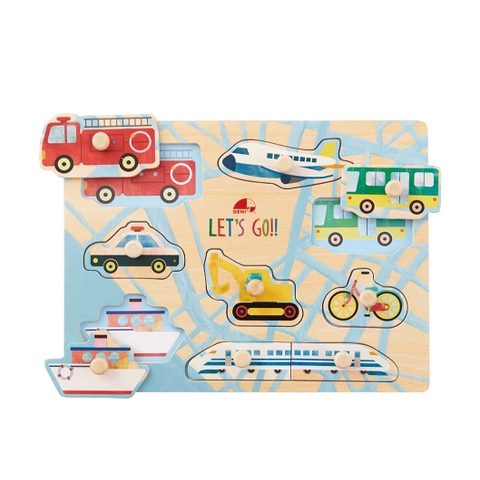 Cho thuê Bảng ghép phương tiện giao thông bằng gỗ