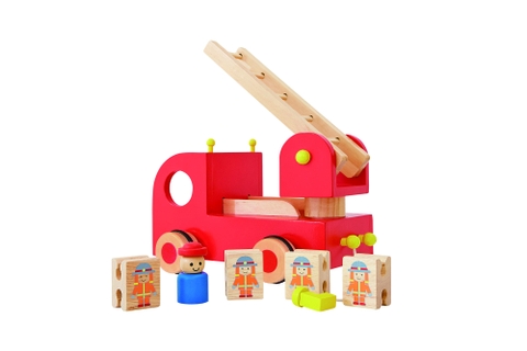 Cho thuê Xe cứu hỏa bằng gỗ