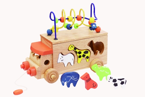 Cho thuê Xe chở động vật bằng gỗ