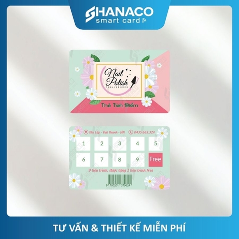 Thẻ Tích Điểm Nhựa Bền Đẹp
