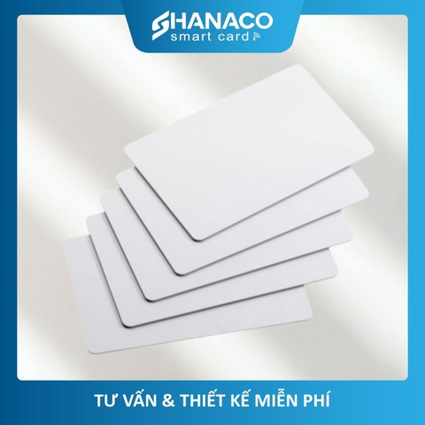 Thẻ Trắng Khách Hàng Gửi In