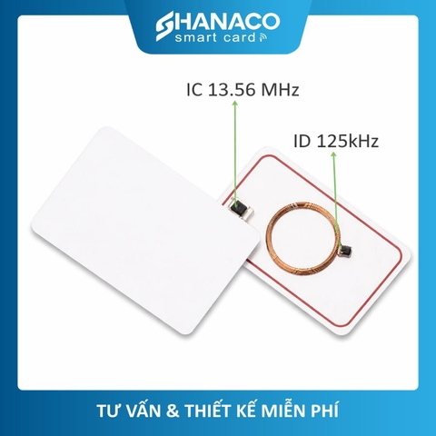 Thẻ Từ Ghép 2 Tần Số ID + IC