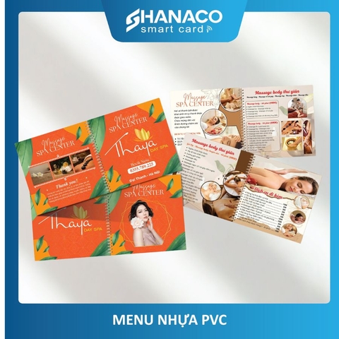 Menu Quán Spa Đẹp