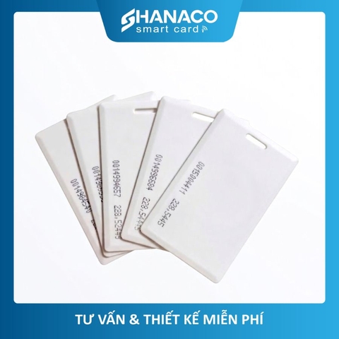 Thẻ Trắng Proximity Loại Dày