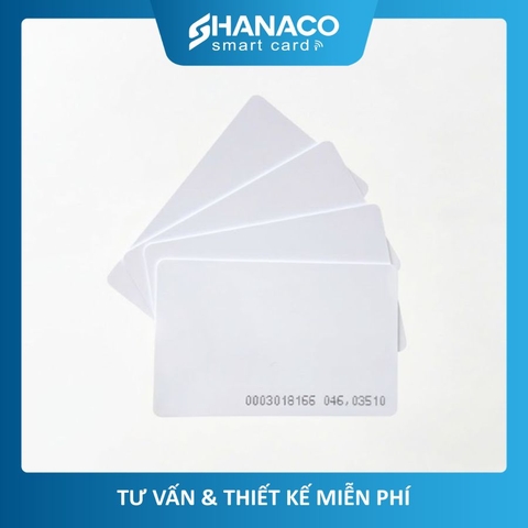 Thẻ Trắng Proximity Loại Mỏng