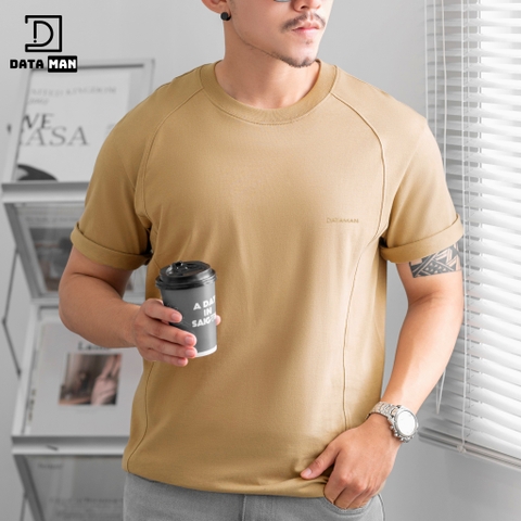 Áo thun nam cổ tròn DATAMAN vải cotton 100% với nhiều màu mới trẻ trung, thanh lịch -TCT2311