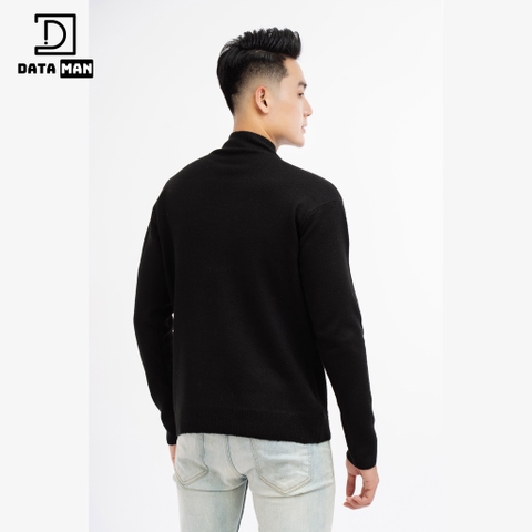 Áo len cổ lửng nam DATAMAN, chất liệu mohair mềm mịn, siêu nhẹ - DT34