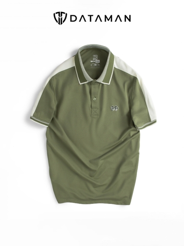Áo Polo Nam DATAMAN cổ bẻ thêu LOGO nổi, vải cá sấu CVC cao cấp, nam tính, trẻ trung, thanh lịch - PLV2304
