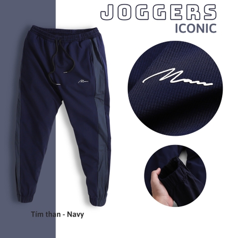 Quần JOGGER thể thao nam lưng thun DATAMAN, chất liệu co giãn 4 chiều, basic trẻ trung năng động - JODT22-01