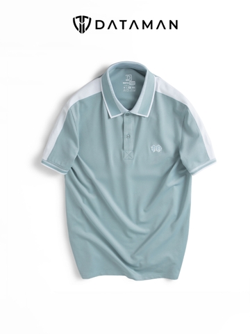 Áo Polo Nam DATAMAN cổ bẻ thêu LOGO nổi, vải cá sấu CVC cao cấp, nam tính, trẻ trung, thanh lịch - PLV2304