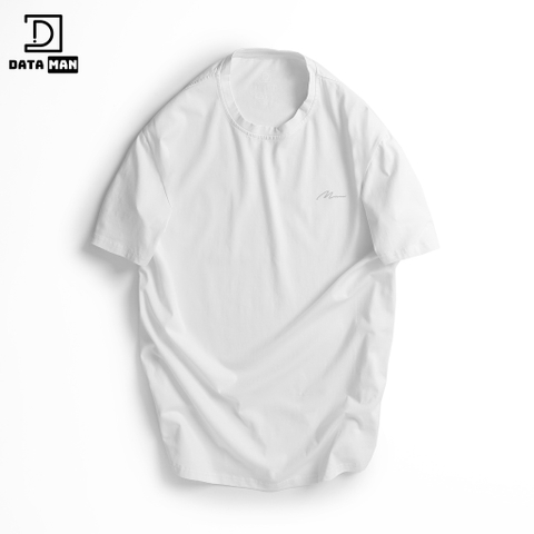 Áo thun nam cổ tròn Basic DATAMAN 100% cotton co giãn 4 chiều, thoáng mát, form regular fit - TCT22-02