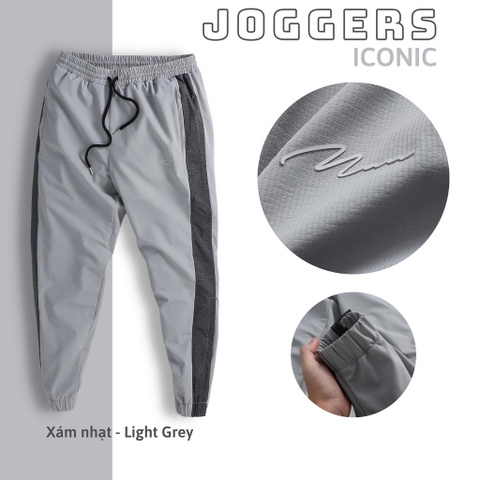 Quần JOGGER thể thao nam lưng thun DATAMAN, chất liệu co giãn 4 chiều, basic trẻ trung năng động - JODT22-01