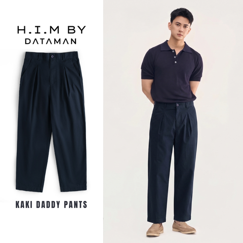 Quần KAKI ống rộng ARMY PANTS H.I.M STUDIO - QKH2408