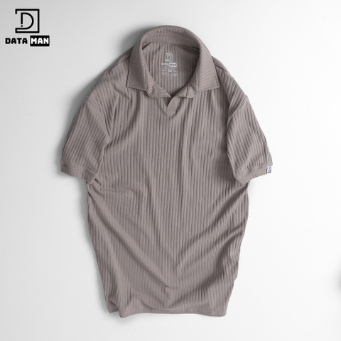 Áo cotton POLO nam DATAMAN, cổ chữ V trẻ trung, chất liệu cotton đũa co giãn 4 chiều, thoáng mát - ATPL22-01