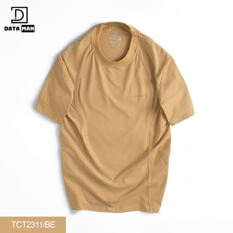 Áo thun nam cổ tròn DATAMAN vải cotton 100% với nhiều màu mới trẻ trung, thanh lịch -TCT2311